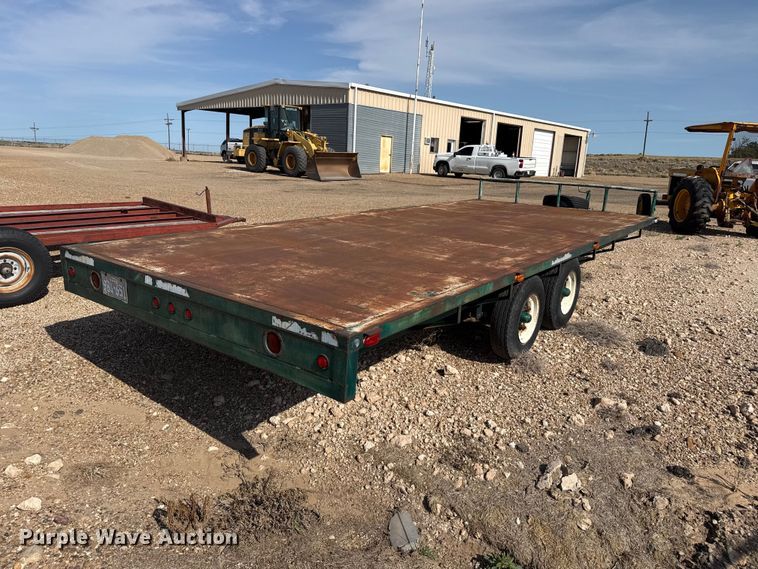image for item EW4127 1998 Shop built utility trailer