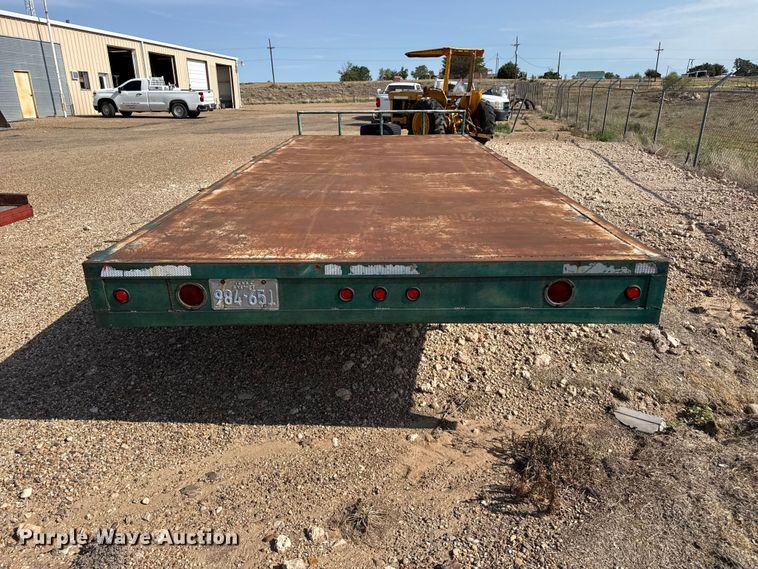 image for item EW4127 1998 Shop built utility trailer