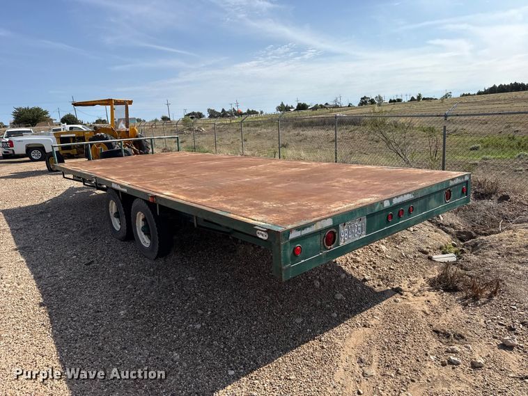 image for item EW4127 1998 Shop built utility trailer