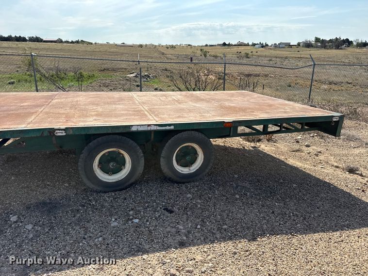 image for item EW4127 1998 Shop built utility trailer