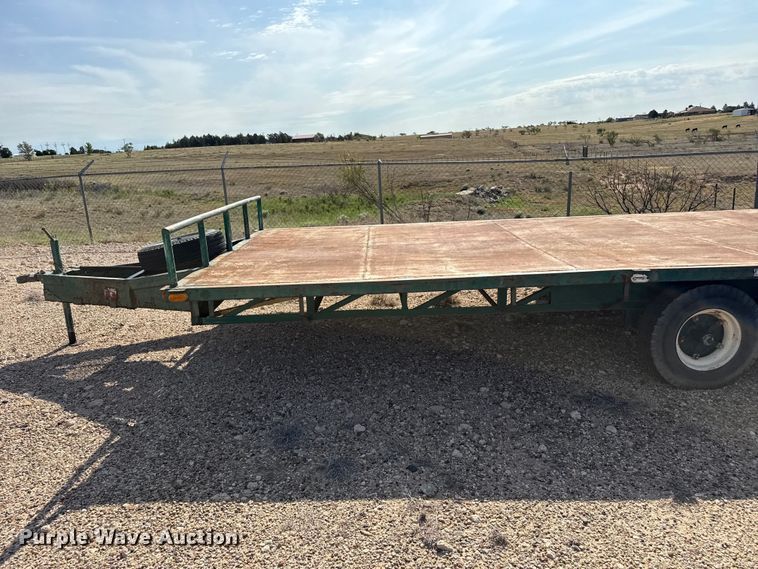 image for item EW4127 1998 Shop built utility trailer