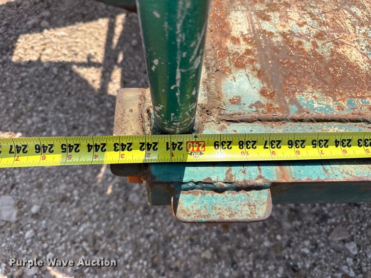image for item EW4127 1998 Shop built utility trailer