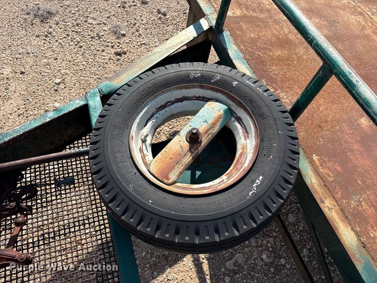 image for item EW4127 1998 Shop built utility trailer