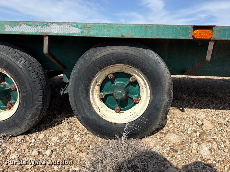 image for item EW4127 1998 Shop built utility trailer