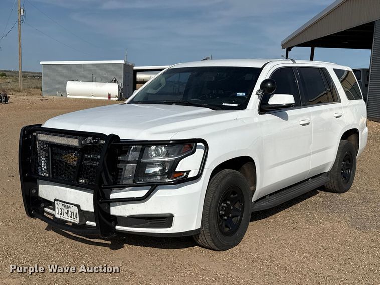 2018 Chevrolet Tahoe Police SUV