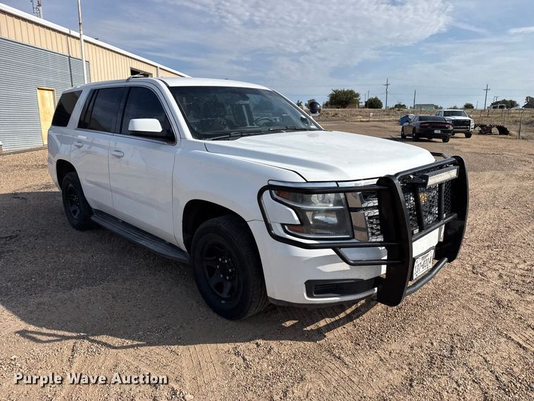 image for item EW4129 2018 Chevrolet Tahoe Police SUV