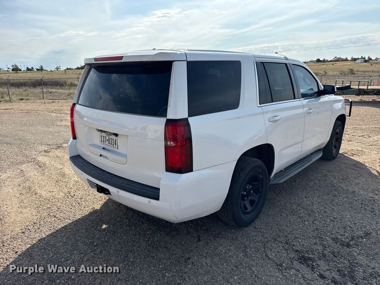image for item EW4129 2018 Chevrolet Tahoe Police SUV