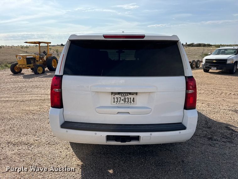 image for item EW4129 2018 Chevrolet Tahoe Police SUV