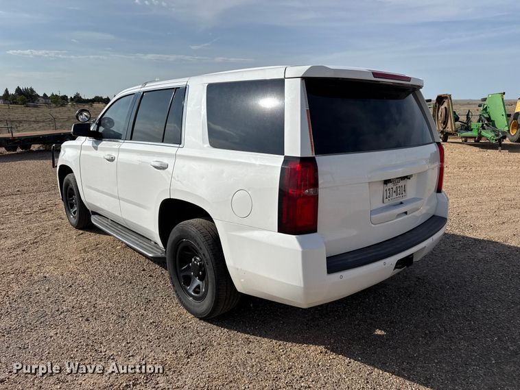 image for item EW4129 2018 Chevrolet Tahoe Police SUV