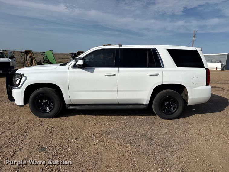image for item EW4129 2018 Chevrolet Tahoe Police SUV