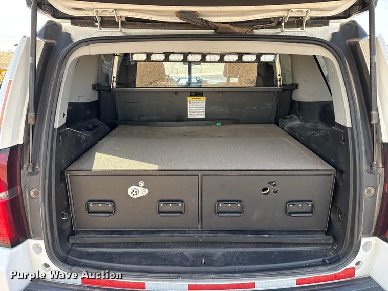 image for item EW4129 2018 Chevrolet Tahoe Police SUV