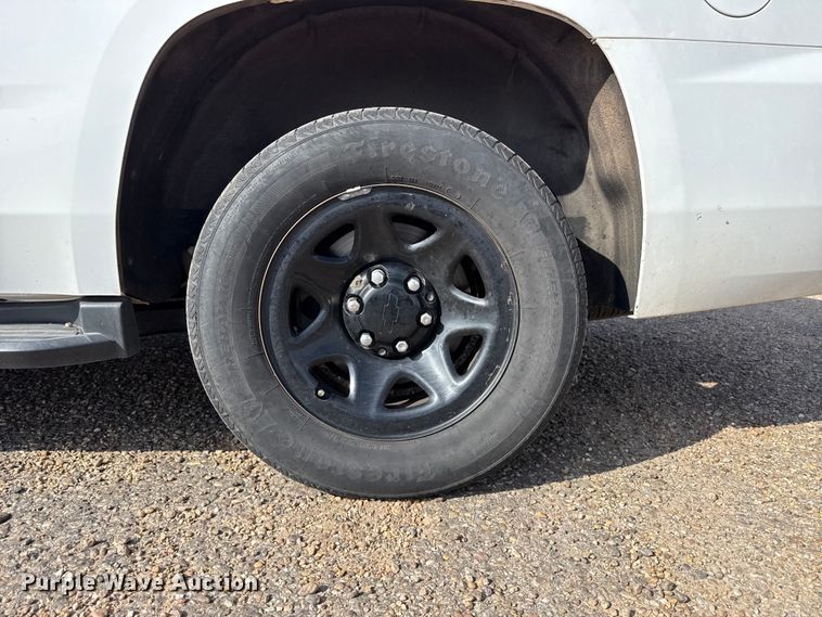 image for item EW4129 2018 Chevrolet Tahoe Police SUV
