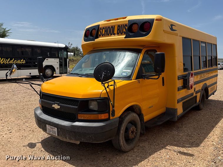 2014 Chevrolet school bus