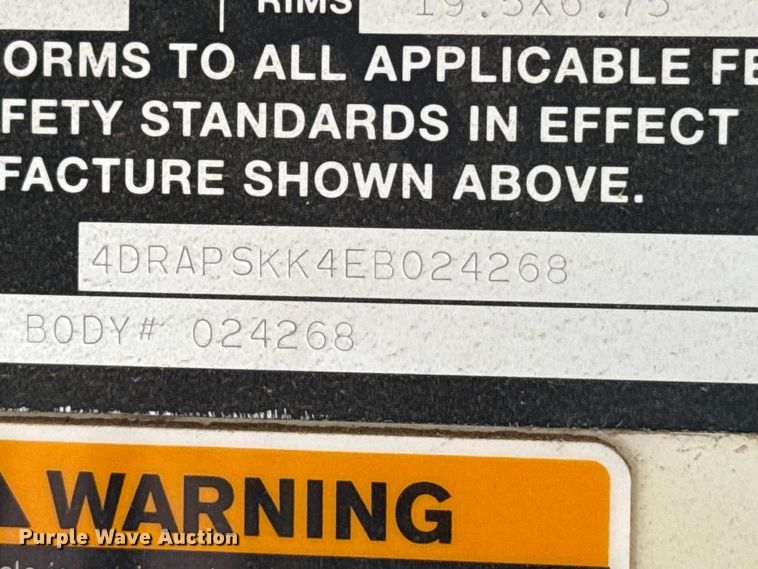 image for item EW4139 2014 IC PB40500 school bus