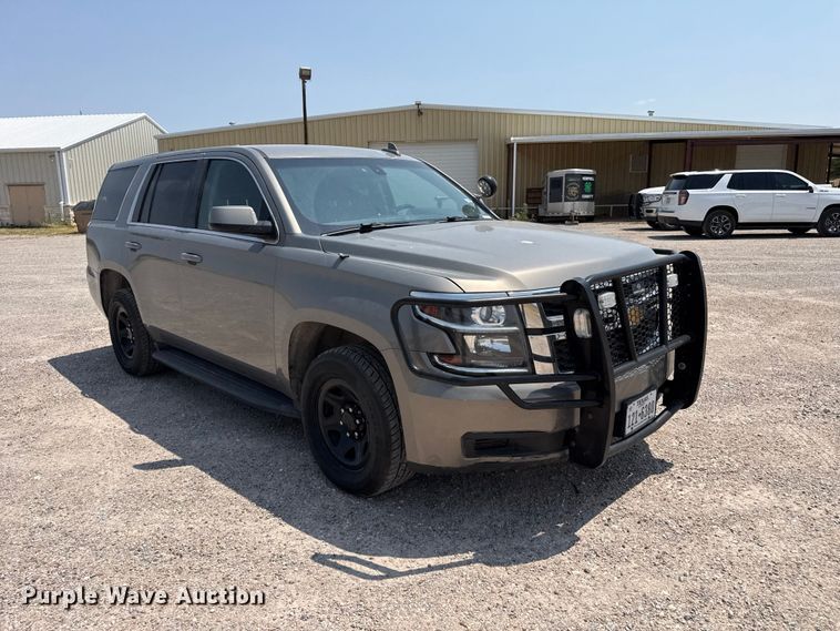 image for item EW4178 2019 Chevrolet Tahoe Police SUV