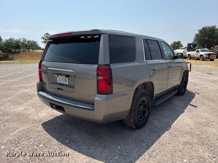 image for item EW4178 2019 Chevrolet Tahoe Police SUV