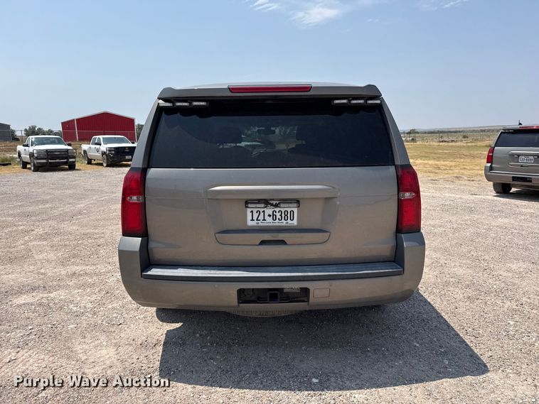 image for item EW4178 2019 Chevrolet Tahoe Police SUV