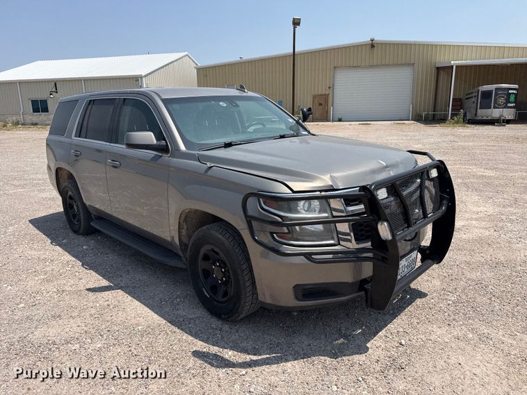 image for item EW4179 2018 Chevrolet Tahoe Police SUV