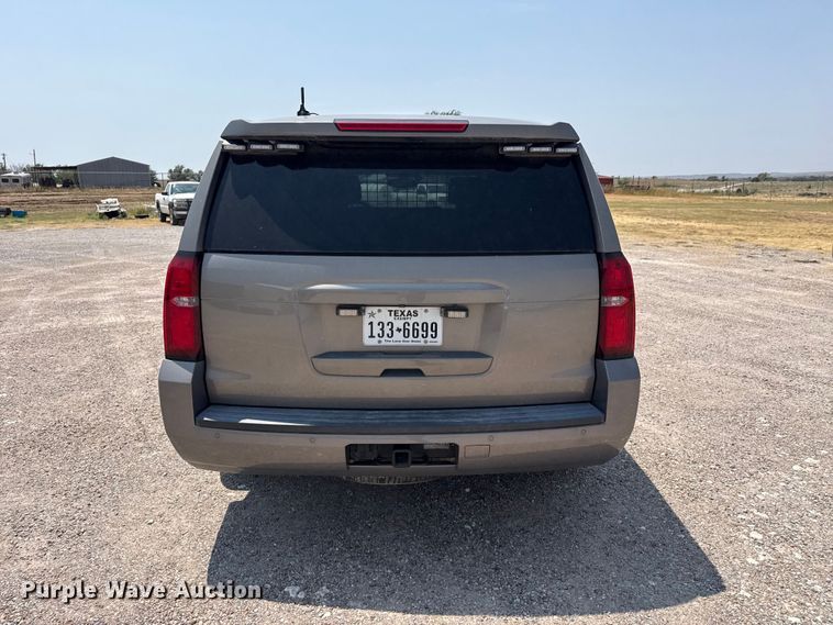 image for item EW4179 2018 Chevrolet Tahoe Police SUV