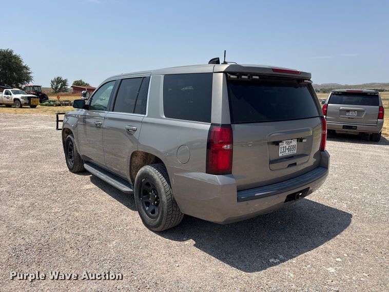 image for item EW4179 2018 Chevrolet Tahoe Police SUV