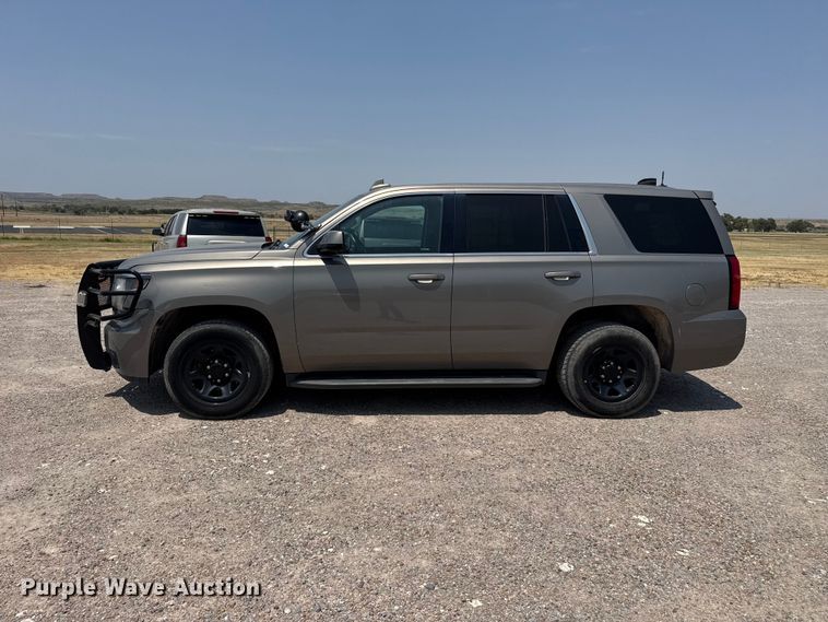 image for item EW4179 2018 Chevrolet Tahoe Police SUV