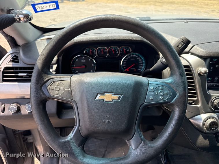 image for item EW4179 2018 Chevrolet Tahoe Police SUV
