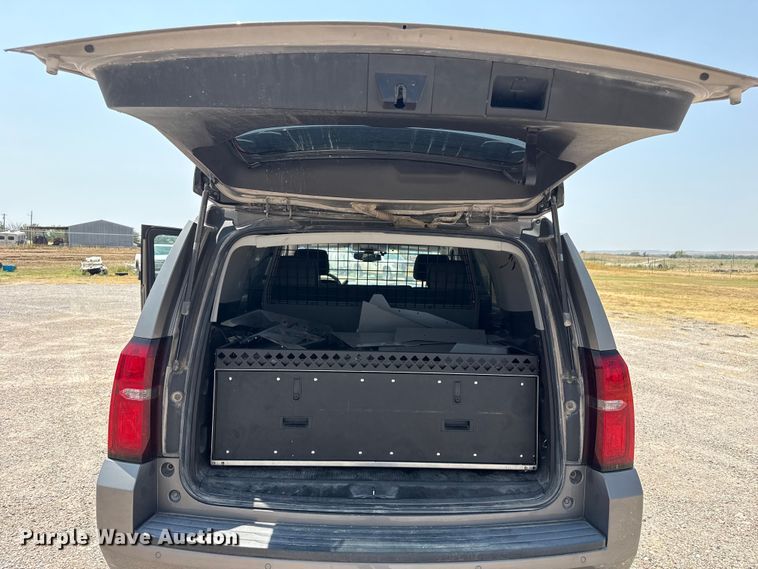 image for item EW4179 2018 Chevrolet Tahoe Police SUV