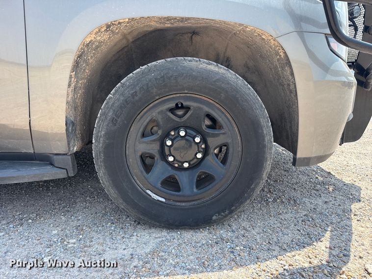 image for item EW4179 2018 Chevrolet Tahoe Police SUV