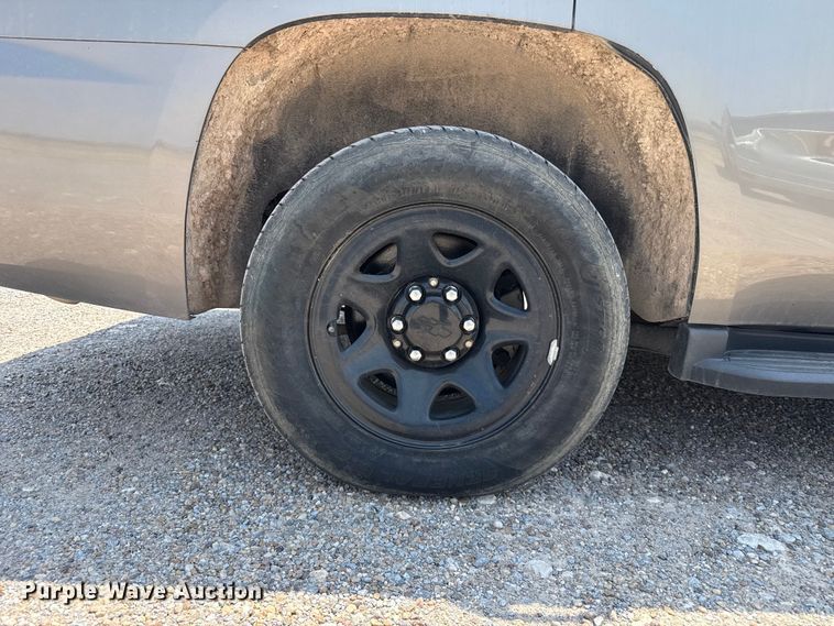 image for item EW4179 2018 Chevrolet Tahoe Police SUV