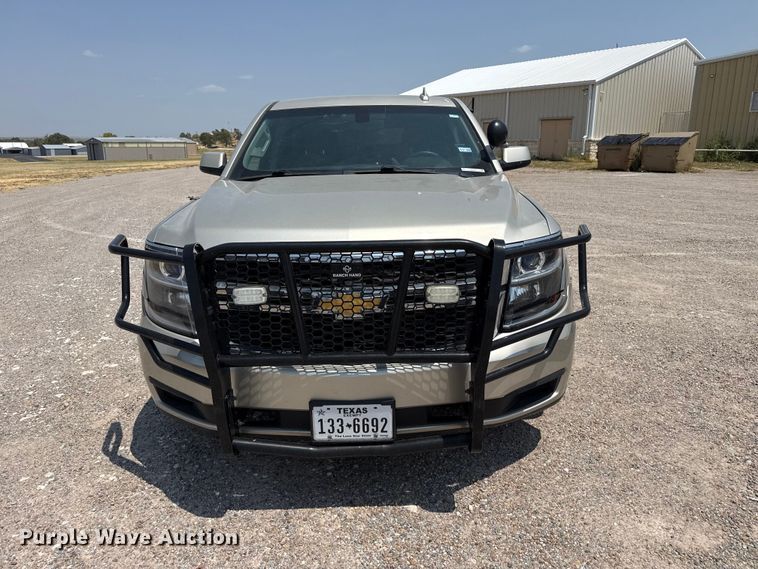 image for item EW4180 2017 Chevrolet Tahoe Police SUV