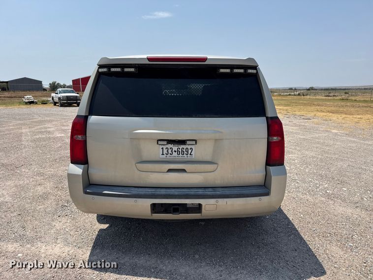 image for item EW4180 2017 Chevrolet Tahoe Police SUV