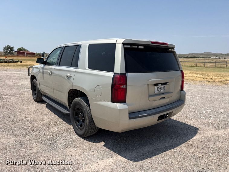 image for item EW4180 2017 Chevrolet Tahoe Police SUV