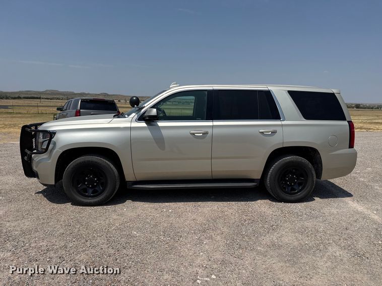 image for item EW4180 2017 Chevrolet Tahoe Police SUV