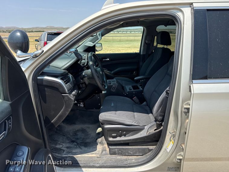 image for item EW4180 2017 Chevrolet Tahoe Police SUV