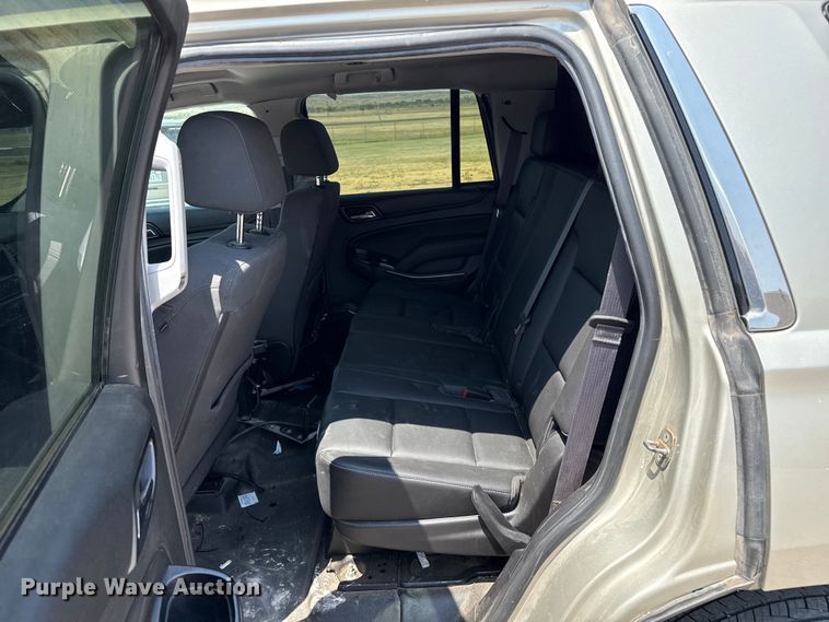 image for item EW4180 2017 Chevrolet Tahoe Police SUV