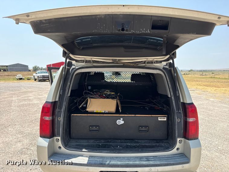 image for item EW4180 2017 Chevrolet Tahoe Police SUV
