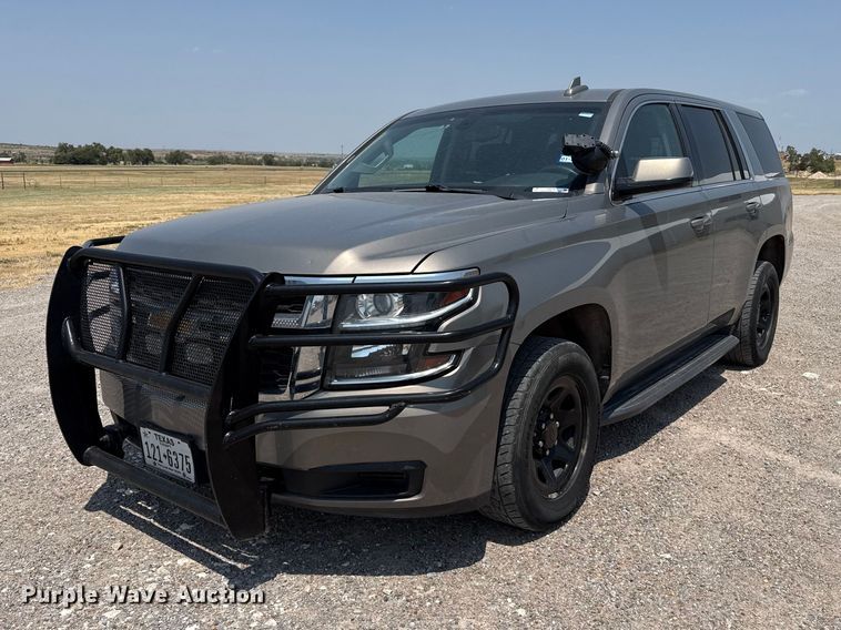 2018 Chevrolet Tahoe Police SUV