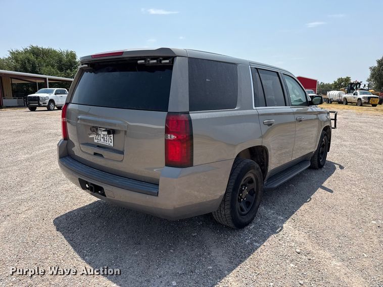 image for item EW4181 2018 Chevrolet Tahoe Police SUV