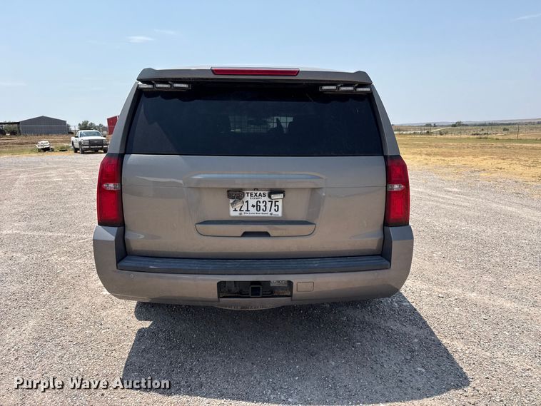 image for item EW4181 2018 Chevrolet Tahoe Police SUV