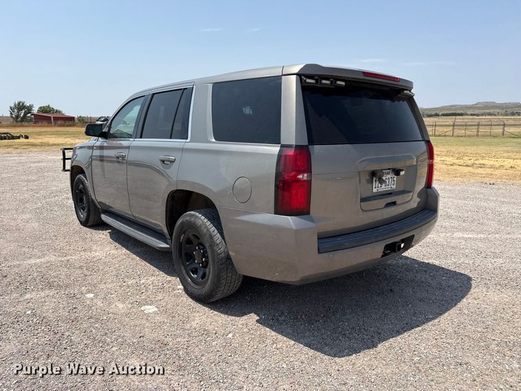 image for item EW4181 2018 Chevrolet Tahoe Police SUV