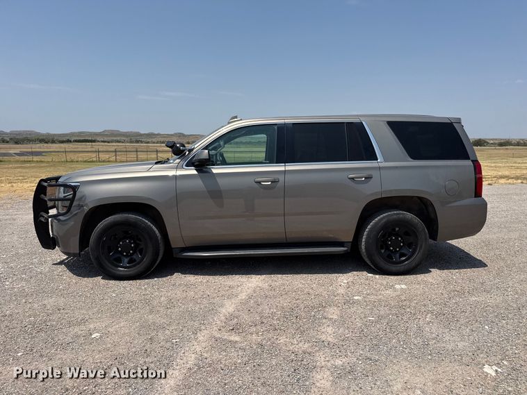 image for item EW4181 2018 Chevrolet Tahoe Police SUV