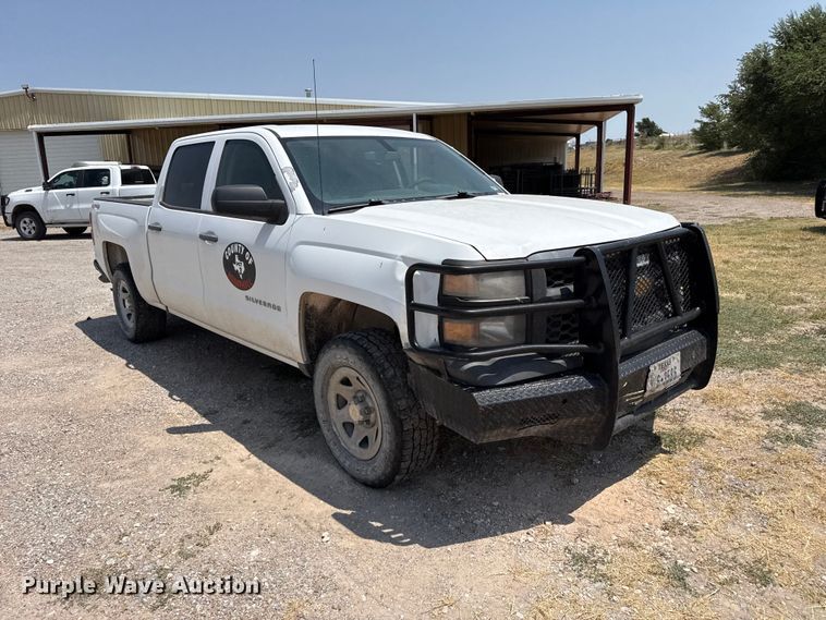 image for item EW4183 2015 Chevrolet Silverado 1500 Crew Cab pickup truck