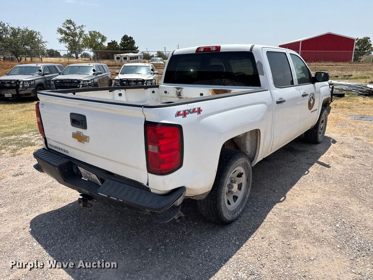 image for item EW4183 2015 Chevrolet Silverado 1500 Crew Cab pickup truck