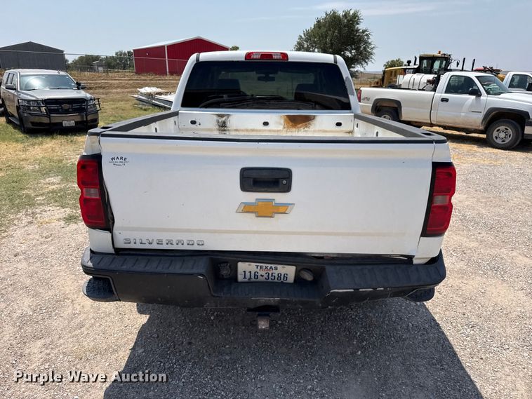 image for item EW4183 2015 Chevrolet Silverado 1500 Crew Cab pickup truck