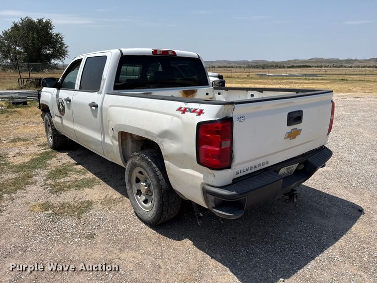 image for item EW4183 2015 Chevrolet Silverado 1500 Crew Cab pickup truck