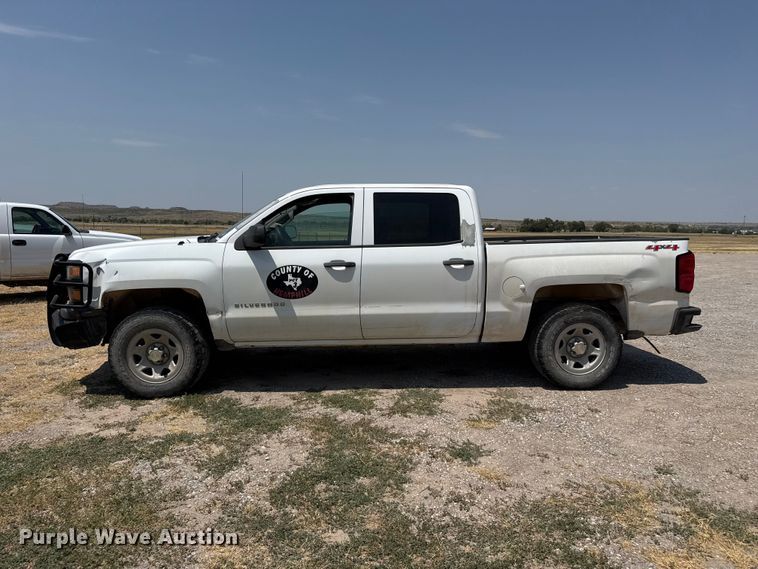 image for item EW4183 2015 Chevrolet Silverado 1500 Crew Cab pickup truck