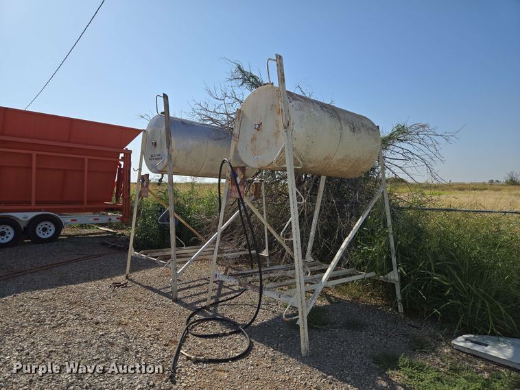 image for item EW8558 (2) fuel tanks with stands
