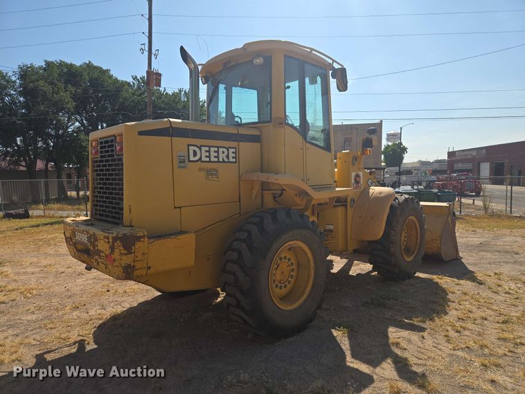 image for item EW8597 2001 John Deere 444H wheel loader
