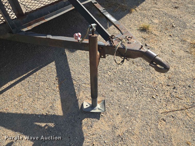 image for item EW8598 Shop Built utility trailer