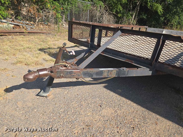image for item EW8598 Shop Built utility trailer
